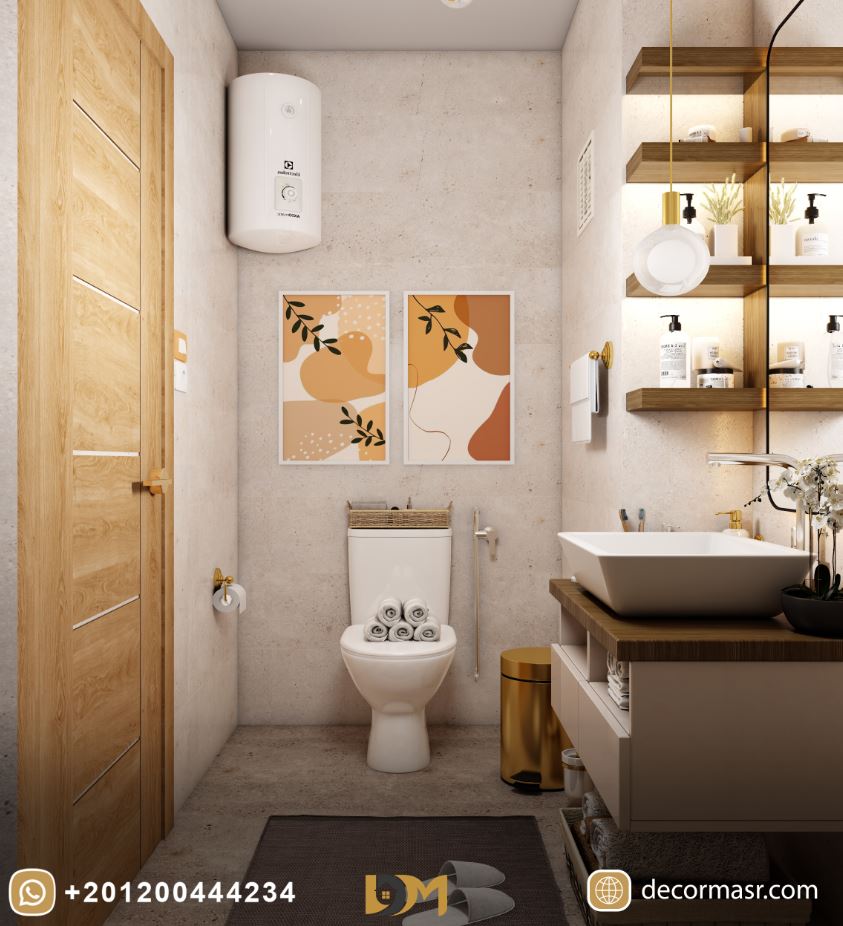 تصميم ديكور  حمام مصري